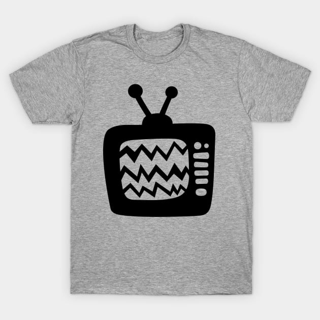 Nothing on TV - Vintage Television T-Shirt by XOOXOO